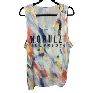 NOBULL Men’s  Multicolor Pride Tank Top